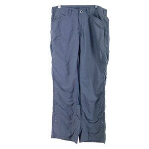 Exofficio Mens Size 30 Insect Shield Nylon Pants Gray Gusseted Design